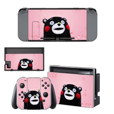 Kumamon decal skin for Nintendo Switch Console and Control.. Kumamon decal skin for Nintendo Switch Console and Control..