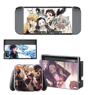 Demon slayer decal skin for Nintendo Switch Console and Co.. Demon slayer decal skin for Nintendo Switch Console and Co..