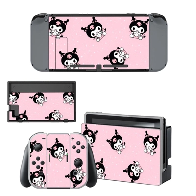 Hello Kitty kuromi decal skin for Nintendo Switch Console .. Hello Kitty kuromi decal skin for Nintendo Switch Console ..