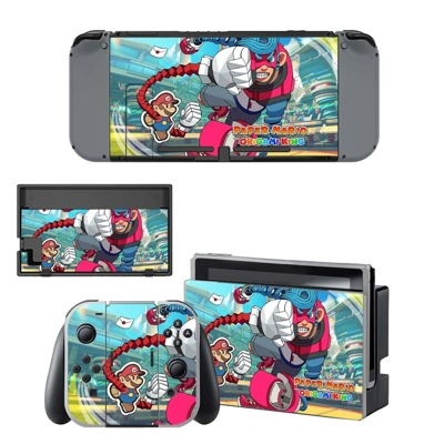 Paper Mario The Origami King decal skin for Nintendo Switc.. Paper Mario The Origami King decal skin for Nintendo Switc..