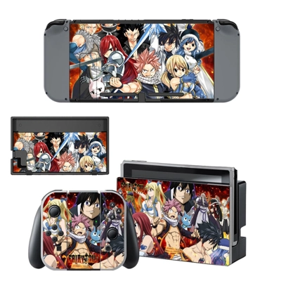 Fairy Tail decal skin for Nintendo Switch Console and Cont.. Fairy Tail decal skin for Nintendo Switch Console and Cont..