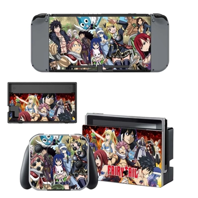 Fairy Tail decal skin for Nintendo Switch Console and Cont.. Fairy Tail decal skin for Nintendo Switch Console and Cont..