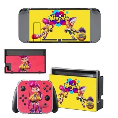 Bubble Gum Ninja War decal skin for Nintendo Switch Consol.. Bubble Gum Ninja War decal skin for Nintendo Switch Consol..