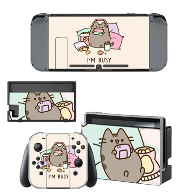 Pusheen the cat decal skin for Nintendo Switch Console and.. Pusheen the cat decal skin for Nintendo Switch Console and..