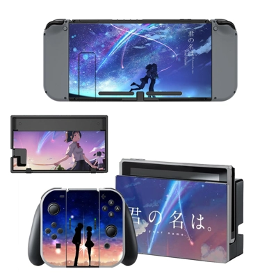 Anime your name decal skin for Nintendo Switch Console and.. Anime your name decal skin for Nintendo Switch Console and..