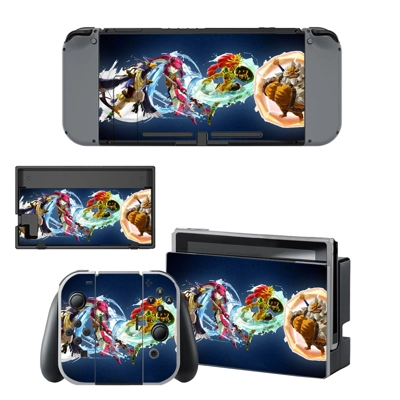 Zelda Warriors decal skin for Nintendo Switch Console and .. Zelda Warriors decal skin for Nintendo Switch Console and ..