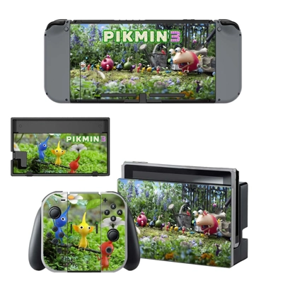 Pikmin 3 decal skin for Nintendo Switch Console and Contro.. Pikmin 3 decal skin for Nintendo Switch Console and Contro..