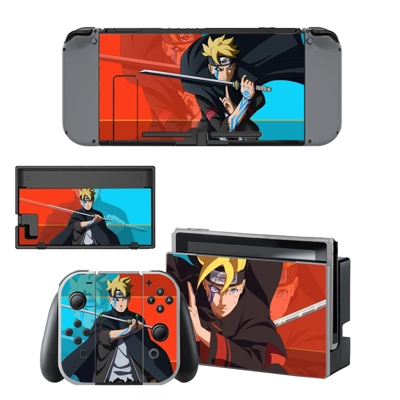 Naruto decal skin for Nintendo Switch Console and Controll.. Naruto decal skin for Nintendo Switch Console and Controll..