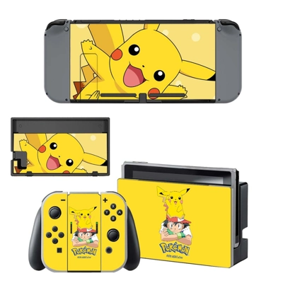 Pokemon decal skin for Nintendo Switch Console and Control.. Pokemon decal skin for Nintendo Switch Console and Control..