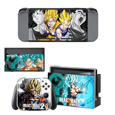 Dragon Ball decal skin for Nintendo Switch Console and Con.. Dragon Ball decal skin for Nintendo Switch Console and Con..