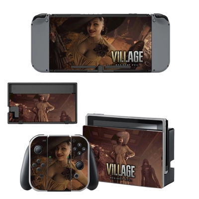 Resident Evil decal skin for Nintendo Switch Console and C.. Resident Evil decal skin for Nintendo Switch Console and C..
