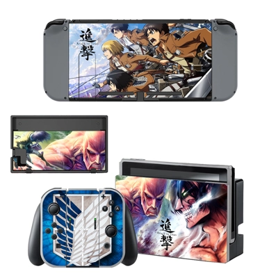 Attack on Titan decal skin for Nintendo Switch Console and.. Attack on Titan decal skin for Nintendo Switch Console and..