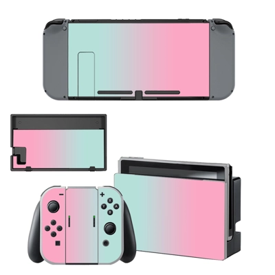 Solid Color decal skin for Nintendo Switch Console and Controllers