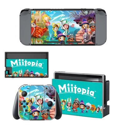 Miitopia decal skin for Nintendo Switch Console and Contro.. Miitopia decal skin for Nintendo Switch Console and Contro..