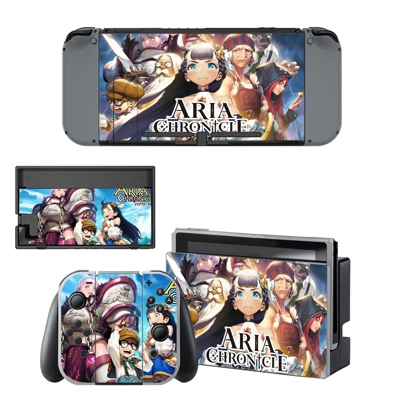 Arya Chronicles decal skin for Nintendo Switch Console and.. Arya Chronicles decal skin for Nintendo Switch Console and..