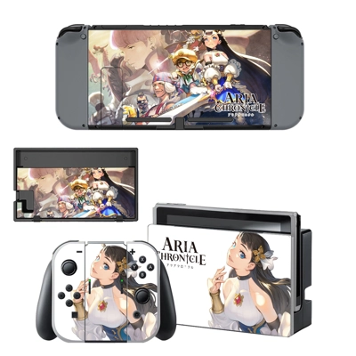 Arya Chronicles decal skin for Nintendo Switch Console and.. Arya Chronicles decal skin for Nintendo Switch Console and..