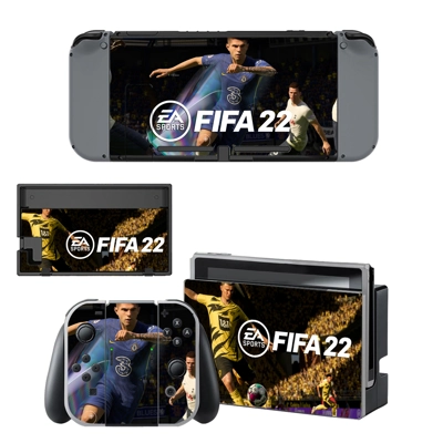 FIFA 22 decal skin for Nintendo Switch Console and Control.. FIFA 22 decal skin for Nintendo Switch Console and Control..