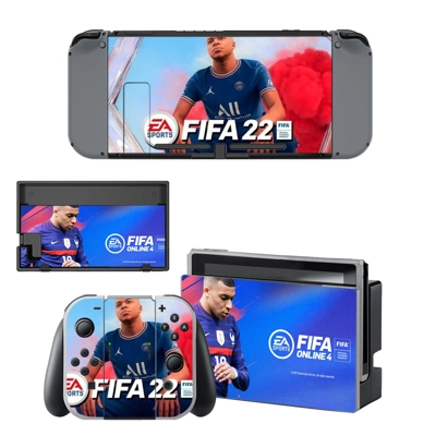 FIFA 22 decal skin for Nintendo Switch Console and Control.. FIFA 22 decal skin for Nintendo Switch Console and Control..