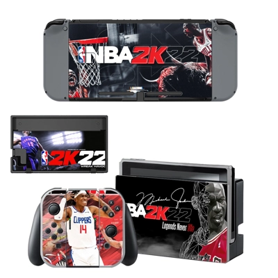 NBA 2K22 decal skin for Nintendo Switch Console and Contro.. NBA 2K22 decal skin for Nintendo Switch Console and Contro..