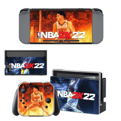 NBA 2K22 decal skin for Nintendo Switch Console and Contro.. NBA 2K22 decal skin for Nintendo Switch Console and Contro..