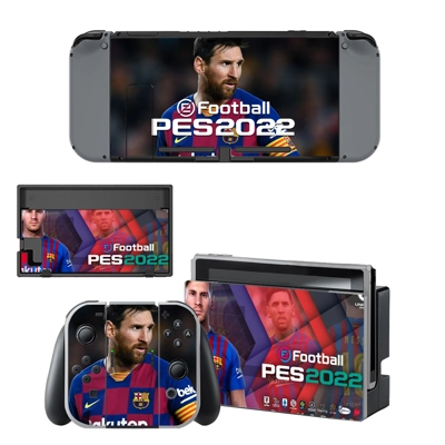 PES 2022 decal skin for Nintendo Switch Console and Contro.. PES 2022 decal skin for Nintendo Switch Console and Contro..