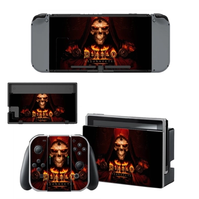 Diablo 2 Resurrected decal skin for Nintendo Switch Consol.. Diablo 2 Resurrected decal skin for Nintendo Switch Consol..