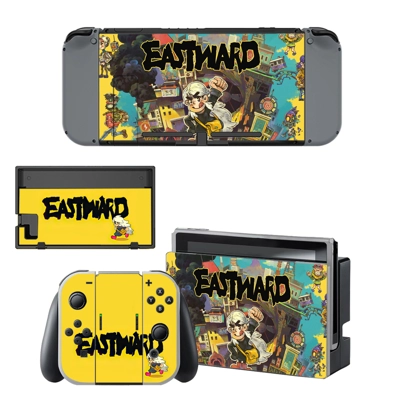 Eastward decal skin for Nintendo Switch Console and Controllers