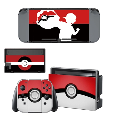 Pocket Monster decal skin for Nintendo Switch Console and .. Pocket Monster decal skin for Nintendo Switch Console and ..