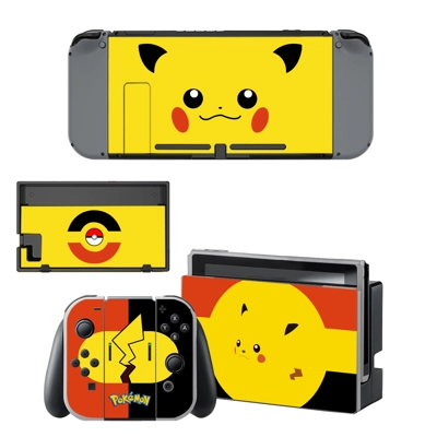 Pokemon decal skin for Nintendo Switch Console and Control.. Pokemon decal skin for Nintendo Switch Console and Control..