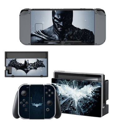 Batman decal skin for Nintendo Switch Console and Controll.. Batman decal skin for Nintendo Switch Console and Controll..