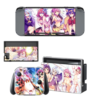 Anime decal skin for Nintendo Switch Console and Controllers Anime decal skin for Nintendo Switch Console and Controllers