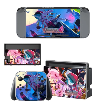 Disgaea 6 Defiance of Destiny decal skin for Nintendo Switch Console and Controllers