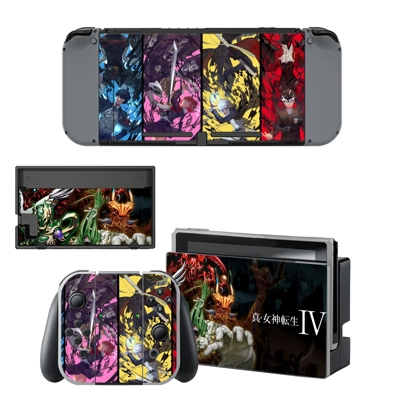 Shin Megami Tensei decal skin for Nintendo Switch Console .. Shin Megami Tensei decal skin for Nintendo Switch Console ..