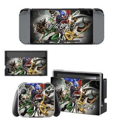 Shin Megami Tensei decal skin for Nintendo Switch Console .. Shin Megami Tensei decal skin for Nintendo Switch Console ..