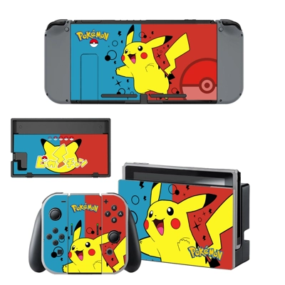 Pokemon decal skin for Nintendo Switch Console and Control.. Pokemon decal skin for Nintendo Switch Console and Control..
