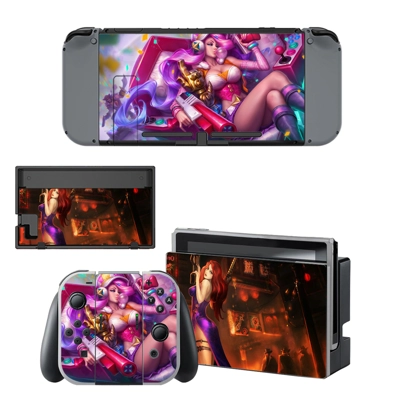 League of Legends decal skin for Nintendo Switch Console a.. League of Legends decal skin for Nintendo Switch Console a..