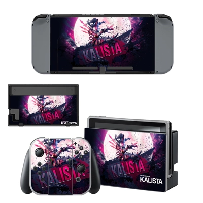 League of Legends kalista decal skin for Nintendo Switch C.. League of Legends kalista decal skin for Nintendo Switch C..