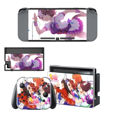 Umamusume Pretty Derby decal skin for Nintendo Switch Cons.. Umamusume Pretty Derby decal skin for Nintendo Switch Cons..
