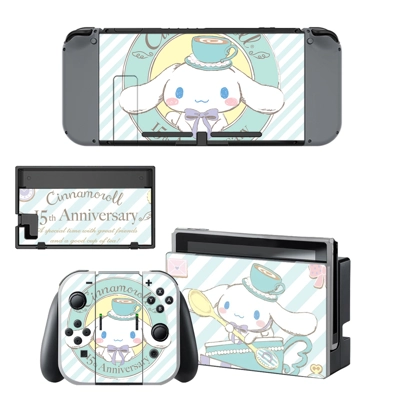Cinnamoroll decal skin for Nintendo Switch Console and Con.. Cinnamoroll decal skin for Nintendo Switch Console and Con..