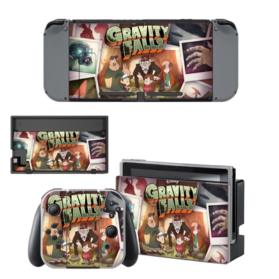 Gravity Falls decal skin for Nintendo Switch Console and C.. Gravity Falls decal skin for Nintendo Switch Console and C..