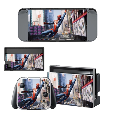 Spider Man decal skin for Nintendo Switch Console and Cont.. Spider Man decal skin for Nintendo Switch Console and Cont..