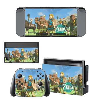 Zelda Tears of the Kingdom decal skin for Nintendo Switch .. Zelda Tears of the Kingdom decal skin for Nintendo Switch ..