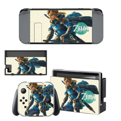 Zelda Tears of the Kingdom decal skin for Nintendo Switch .. Zelda Tears of the Kingdom decal skin for Nintendo Switch ..