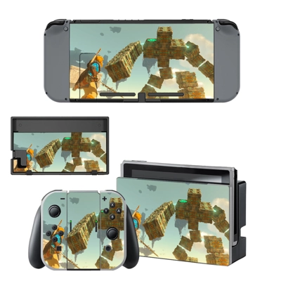 Zelda Tears of the Kingdom decal skin for Nintendo Switch .. Zelda Tears of the Kingdom decal skin for Nintendo Switch ..