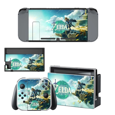 Zelda Tears of the Kingdom decal skin for Nintendo Switch .. Zelda Tears of the Kingdom decal skin for Nintendo Switch ..