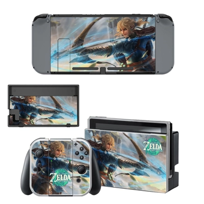Zelda Tears of the Kingdom decal skin for Nintendo Switch .. Zelda Tears of the Kingdom decal skin for Nintendo Switch ..