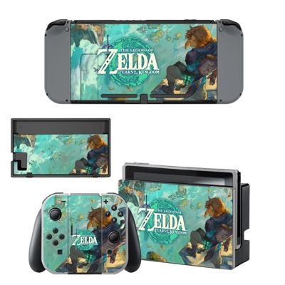 Zelda Tears of the Kingdom decal skin for Nintendo Switch .. Zelda Tears of the Kingdom decal skin for Nintendo Switch ..