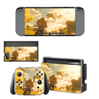 Zelda Tears of the Kingdom decal skin for Nintendo Switch .. Zelda Tears of the Kingdom decal skin for Nintendo Switch ..