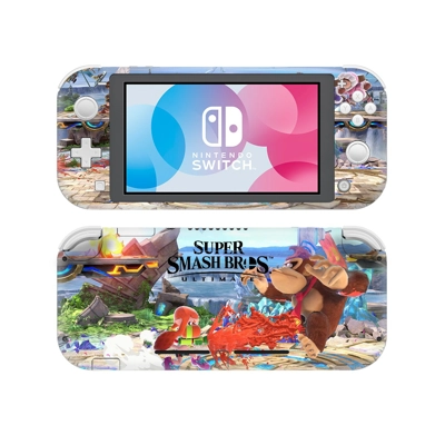 Super Smash Bros Ultimate decal skin Sticker for Nintendo Switch Lite Console