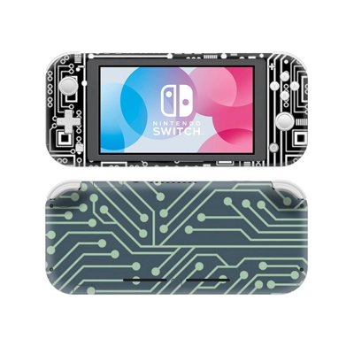 Circuit Texture decal skin Sticker for Nintendo Switch Lit.. Circuit Texture decal skin Sticker for Nintendo Switch Lit..